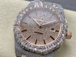 AP RO Full Diamond Baguette Bezel 42mm