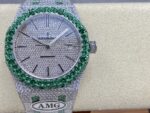 AP RO Full Diamond Emerald Bezel 41mm - 图片 2