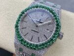 AP RO Full Diamond Emerald Bezel 41mm