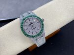 AP RO Full Diamond Emerald Bezel 41mm - 图片 5