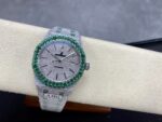 AP RO Full Diamond Emerald Bezel 41mm - 图片 6