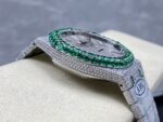 AP RO Full Diamond Emerald Bezel 41mm - 图片 7